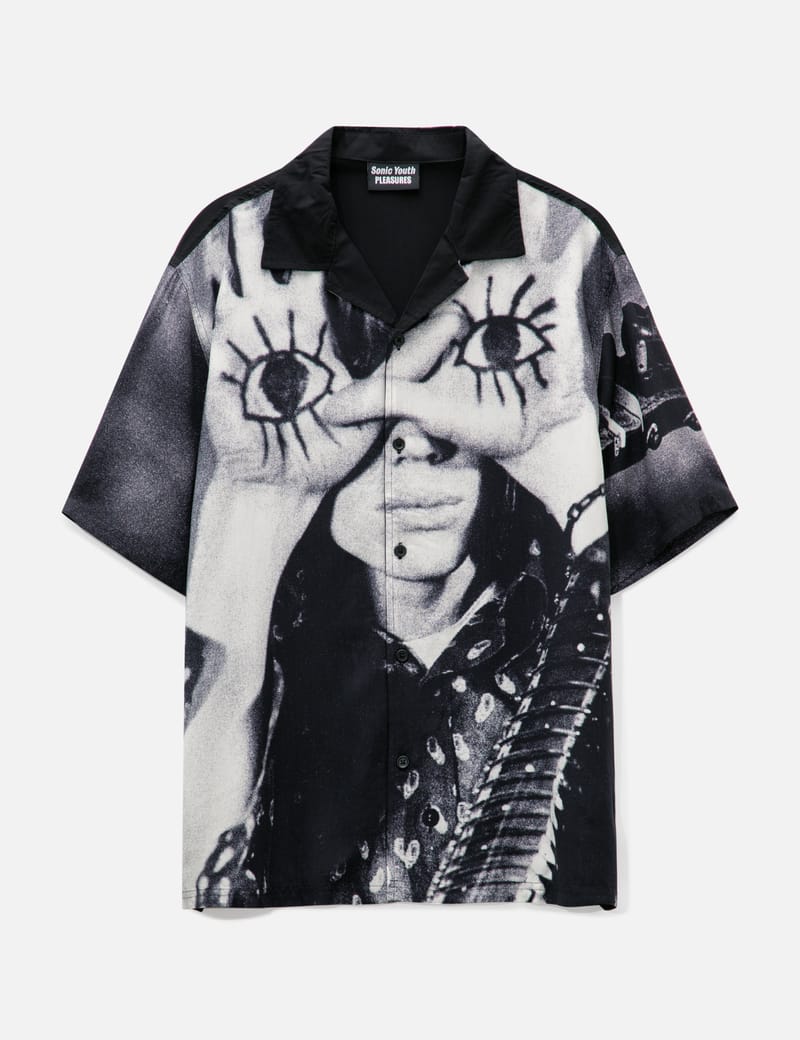 Pleasures - PLEASURES x Sonic Youth Star Power Camp Collar Shirt