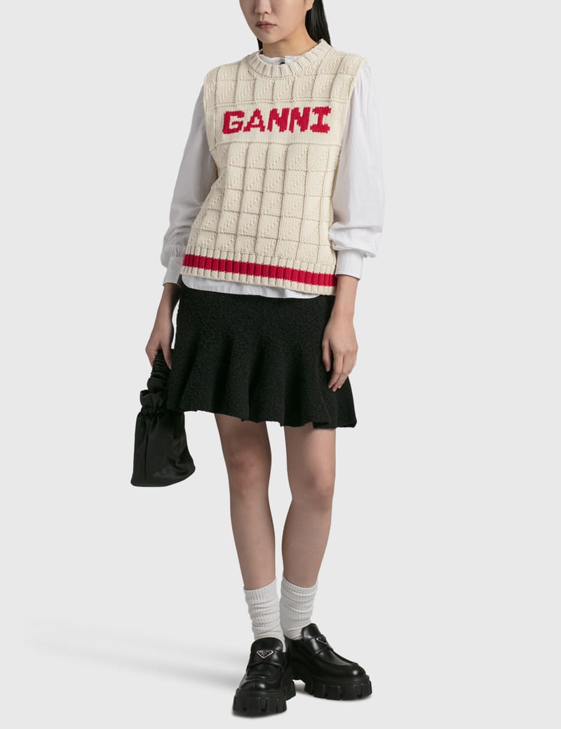 Ganni - Cotton Rope Vest | HBX