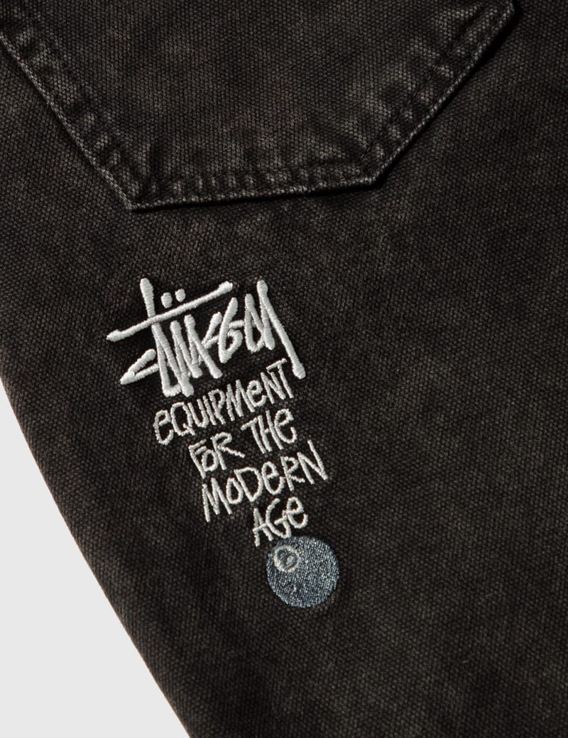 STUSSY WASHED CANVAS BIG OL' JEANS 22AW equaljustice.wy.gov