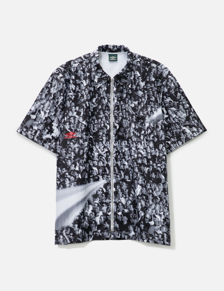 Umbro Men's Short Sleeve Seamless Training Shirt - Sleet Color, Mesh Inserts, Tagless