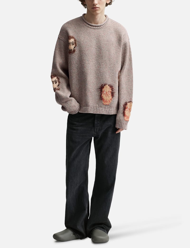 Acne Studios - ジャカード スカル ジャンパー | HBX - ハイプ