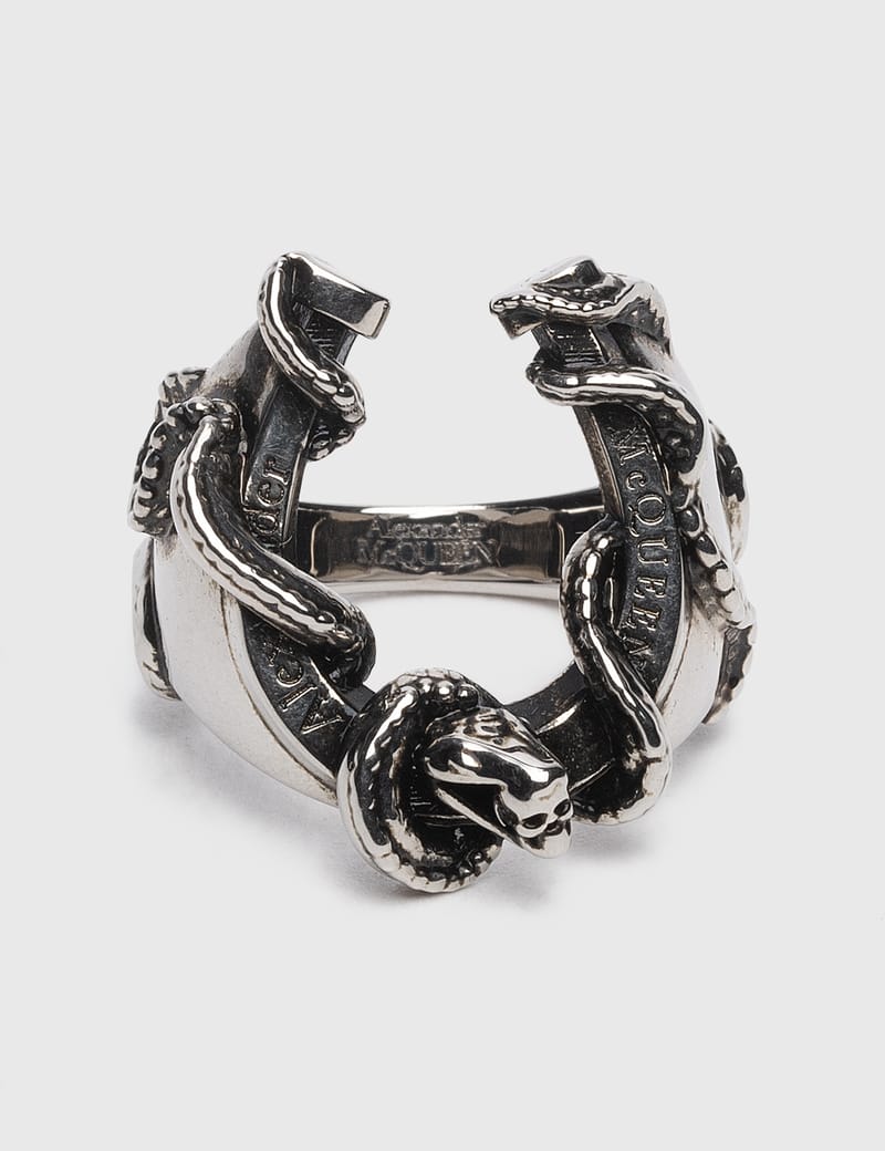 Alexander mcqueen deals snake ring