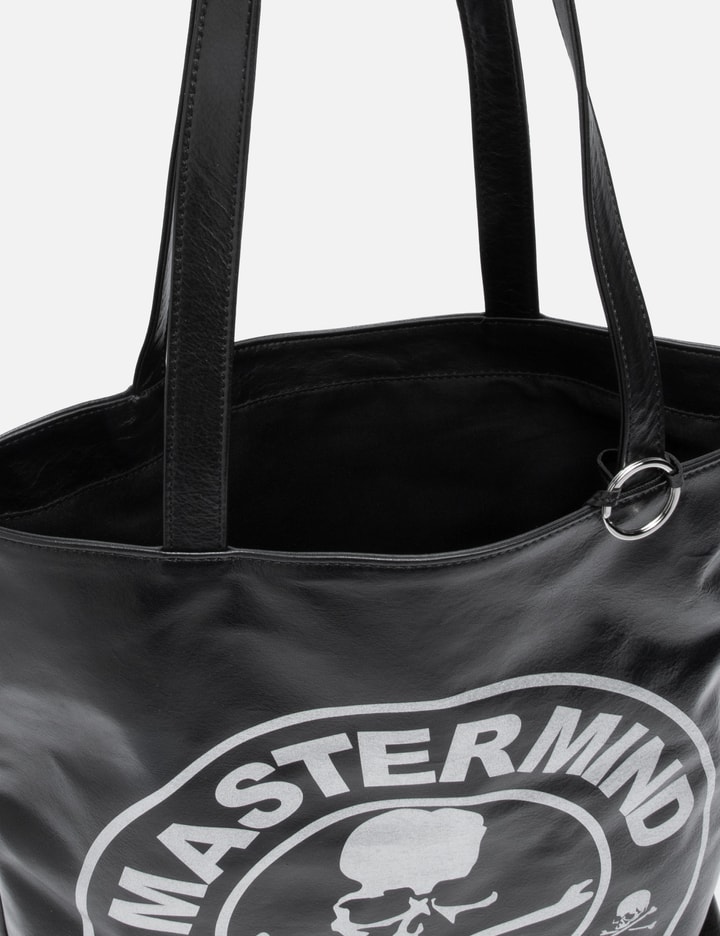Mastermind Japan - LEATHER TOTE BAG | HBX