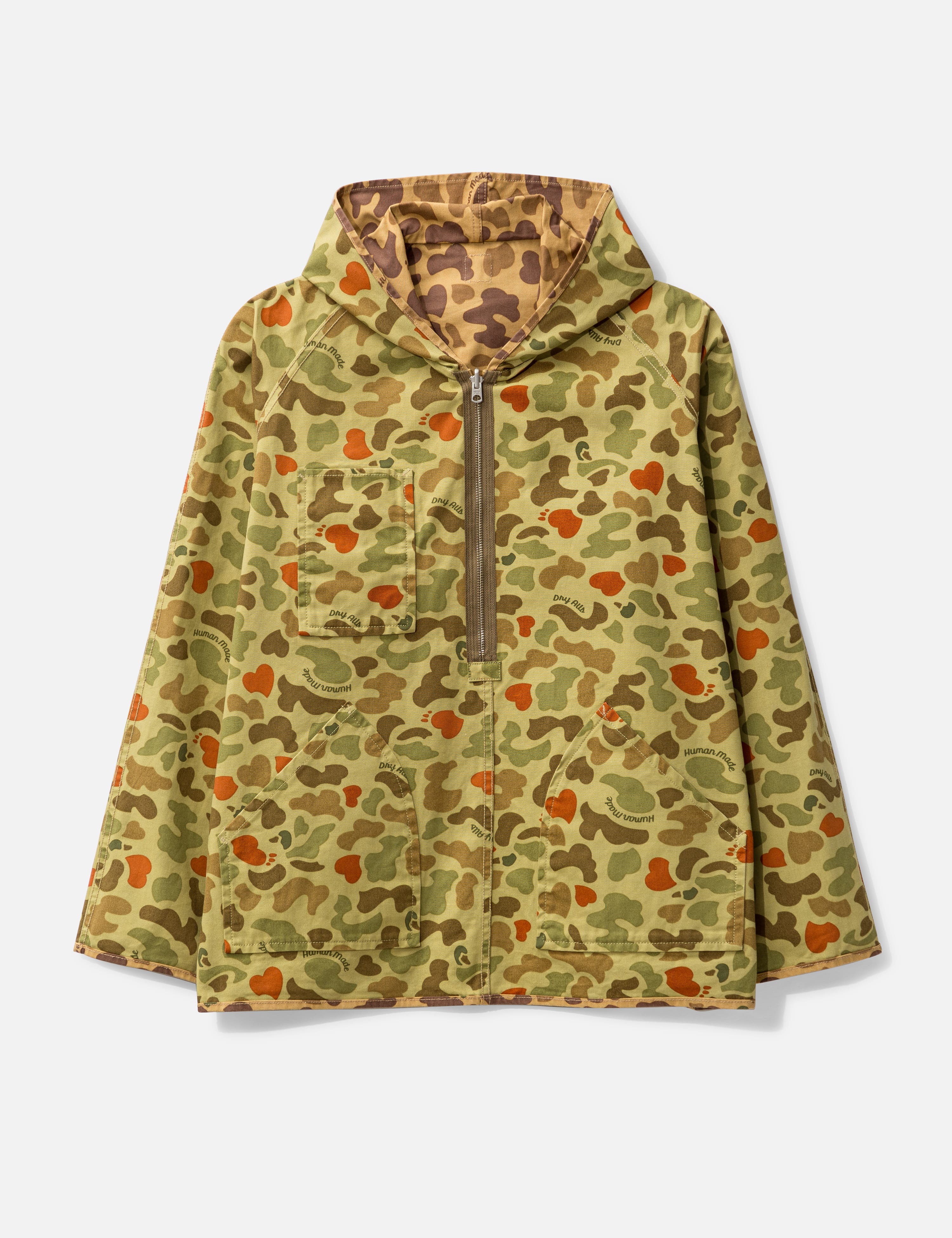 Human Made - DUCK CAMO PULLOVER JACKET | HBX - Globally Curated ...