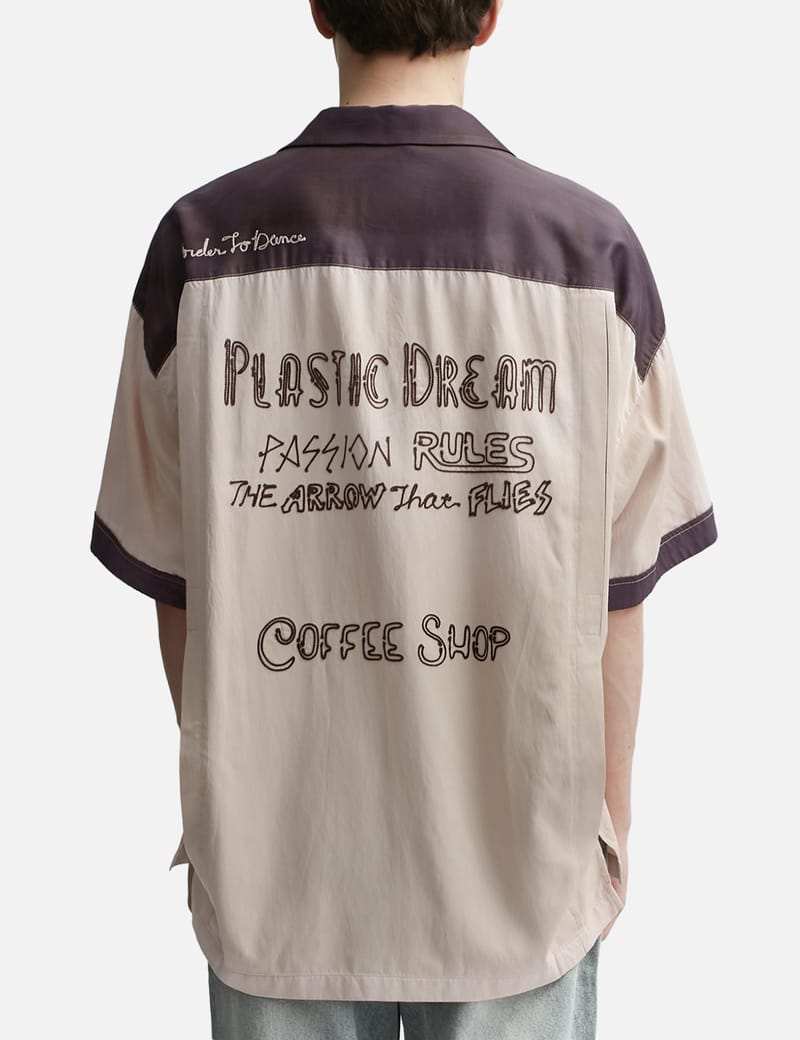 Tシャツ・カットソー MIHARAYASUHIRO SS25 'Bowling' shirt (J14SH186 KHAKI) Maison Mihara Yasuhiro - Bowling T-shirt | HBX - Globally