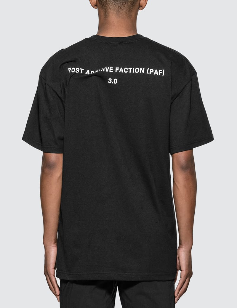POST ARCHIVE FACTION (PAF) - 3.0 Sleeve 1/2 Right T-Shirt | HBX ...