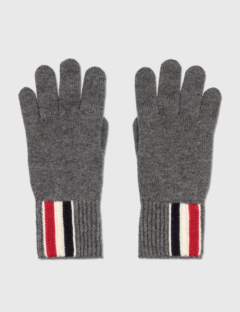 トム ブラウン - Jersey Stitch Gloves | HBX