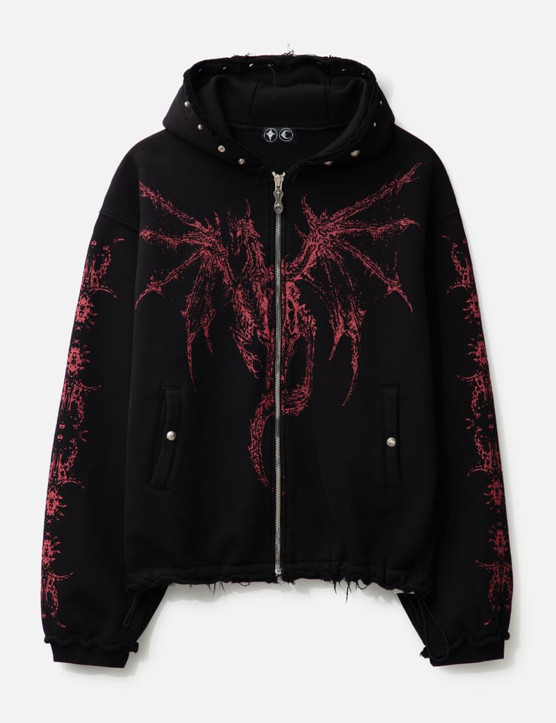 Dragon zip up hoodie on sale