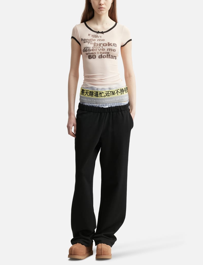 【Praying】25ss REAL TREE UNDERWEAR SWEATPANTS Real Tree Underwear Sweatpants