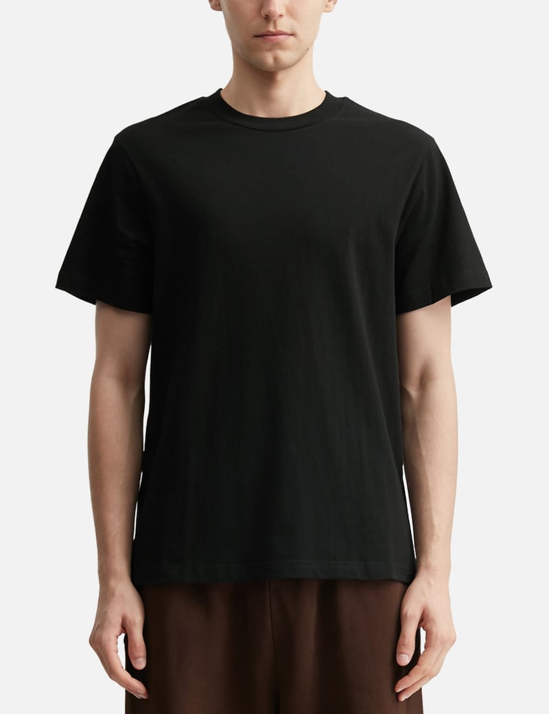 Entire Studios Box Crew Washed Black - Heavyweight organic cotton