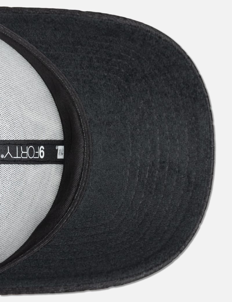 ウェア WTAPS Newera 9Forty Poly Mesh Cap Black WTAPS 9FORTY Cap - Black polyester mesh with signature logo