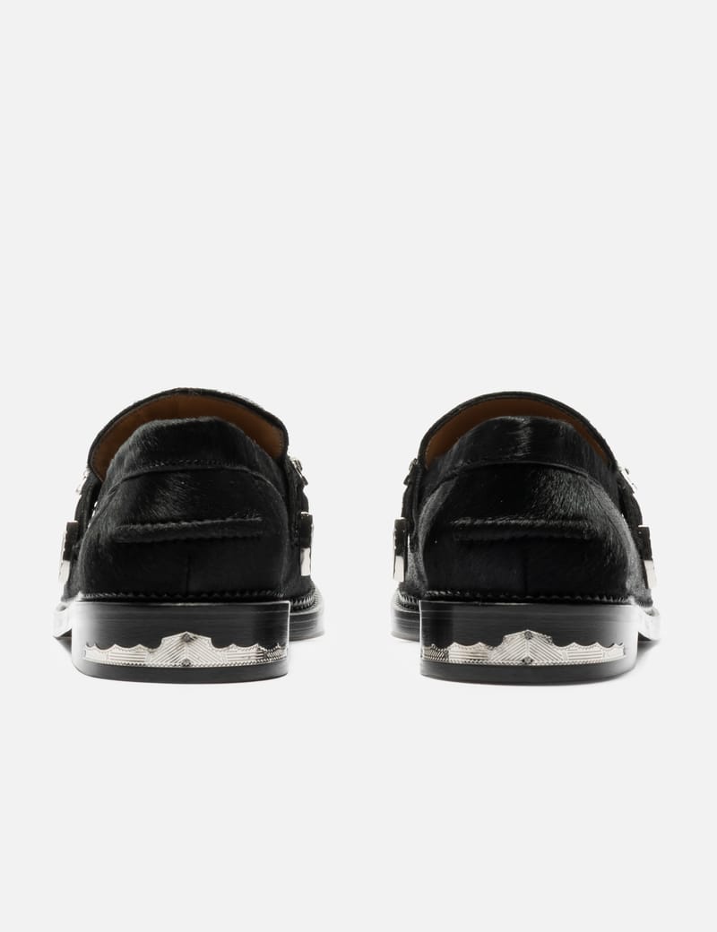 Toga Virilis HBX Exclusive Black Pony Loafer - Pony-hair slip-on
