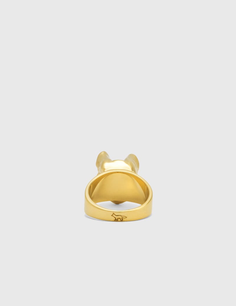 Maison Kitsuné - Fox Head Ring | HBX - Globally Curated Maison Kitsuné - Fox Head Ring | HBX - Globally Curated