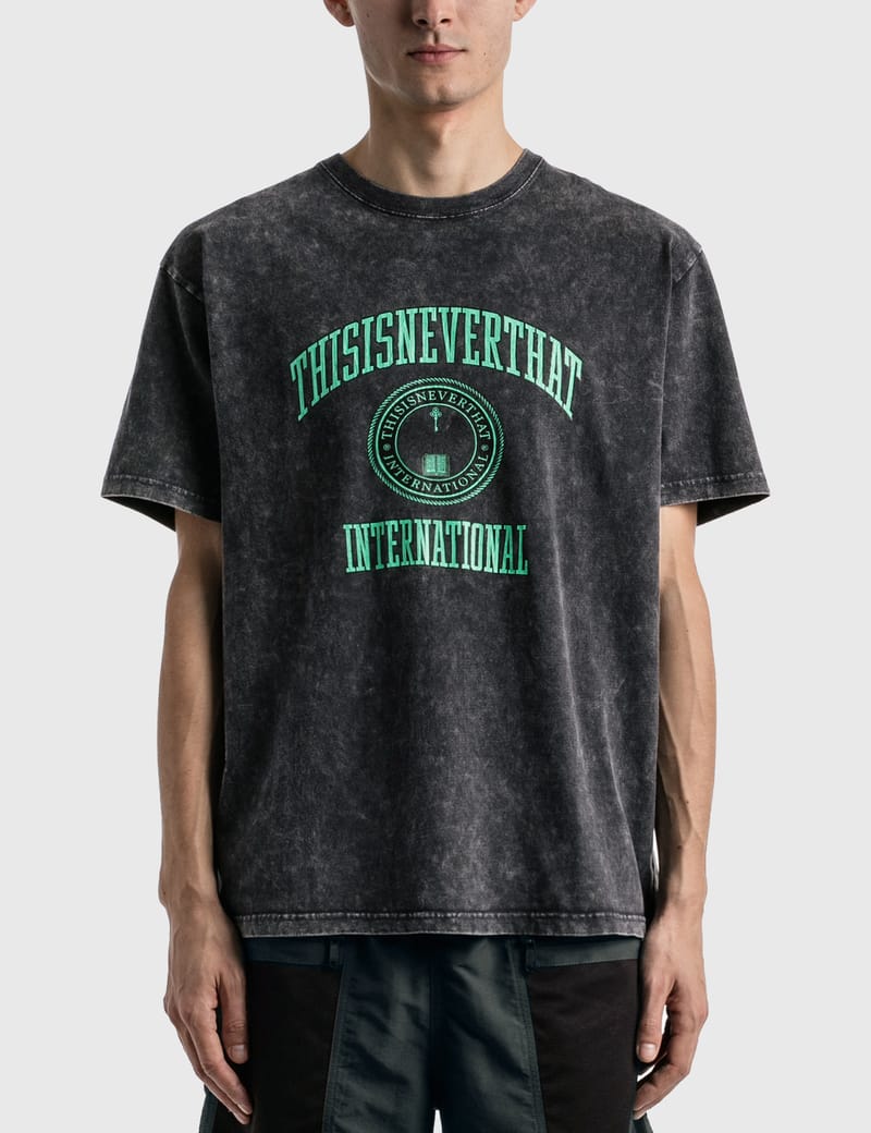 thisisneverthat® - Acid Washed T-shirt | HBX - Globally