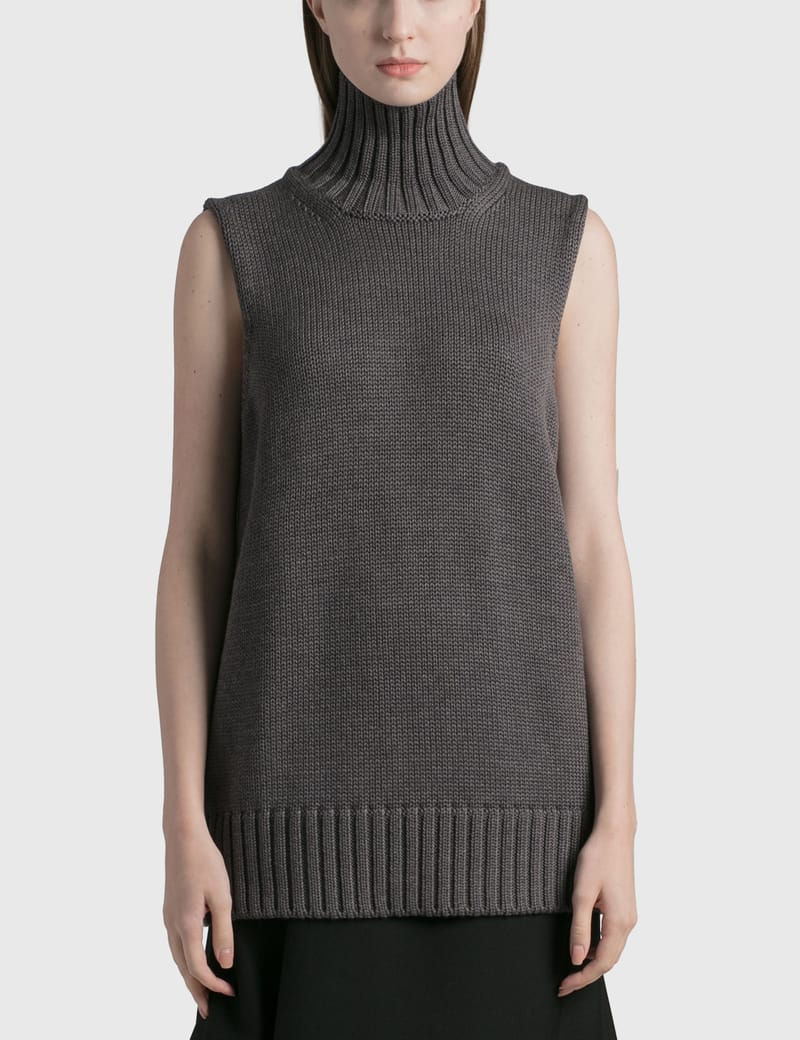 Jil Sander - Knitted Vest | HBX - Globally Curated Fashion and Lifestyle by  Hypebeast