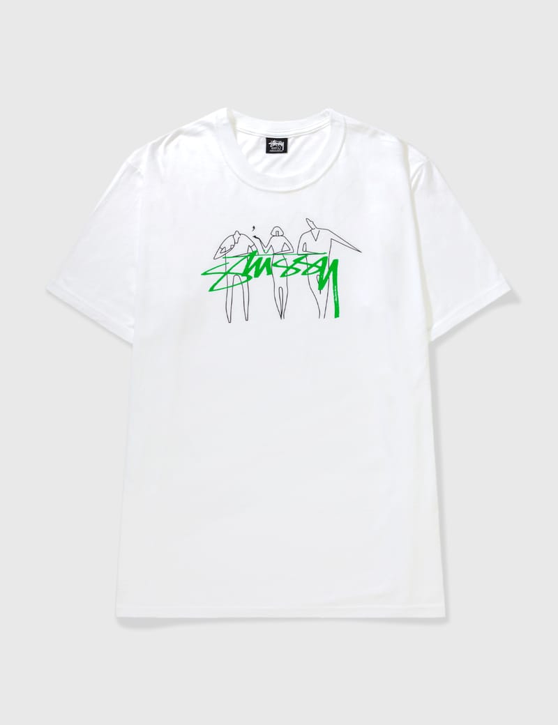 Stüssy: Undershirt 3 Pack (Black) | DSMNY E-SHOP