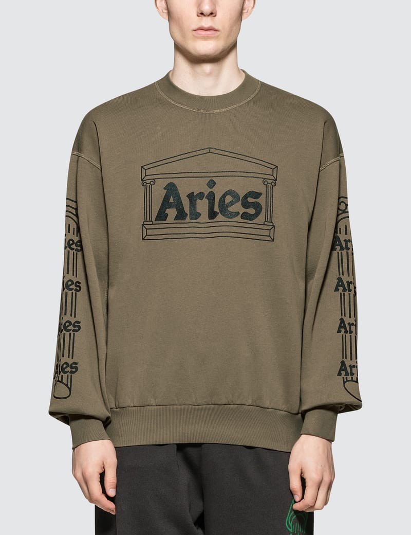 女性が喜ぶ♪ Aries - Column Sweatshirt | HBX - Globally Curated Fashion トップス