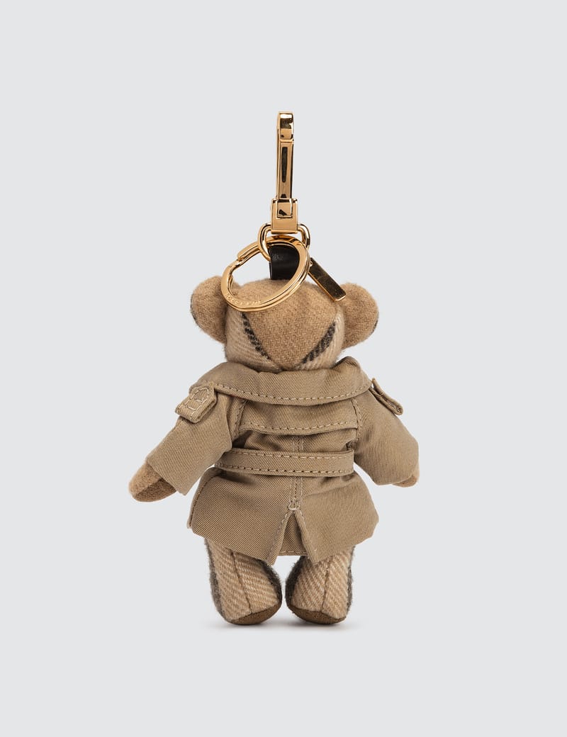 Burberry - Thomas Bear Cashmere Charm in Trench Coat | HBX