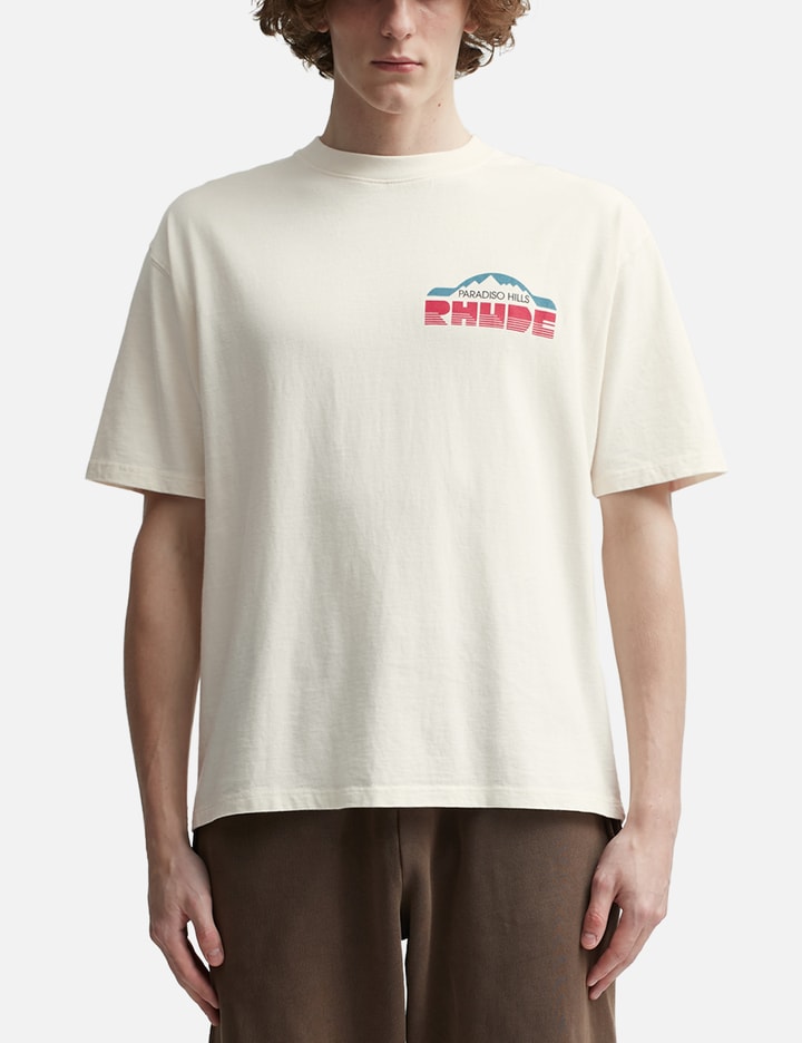 Rhude - PARADISO RALLY T-SHIRT | HBX - Globally Curated Fashion and ...