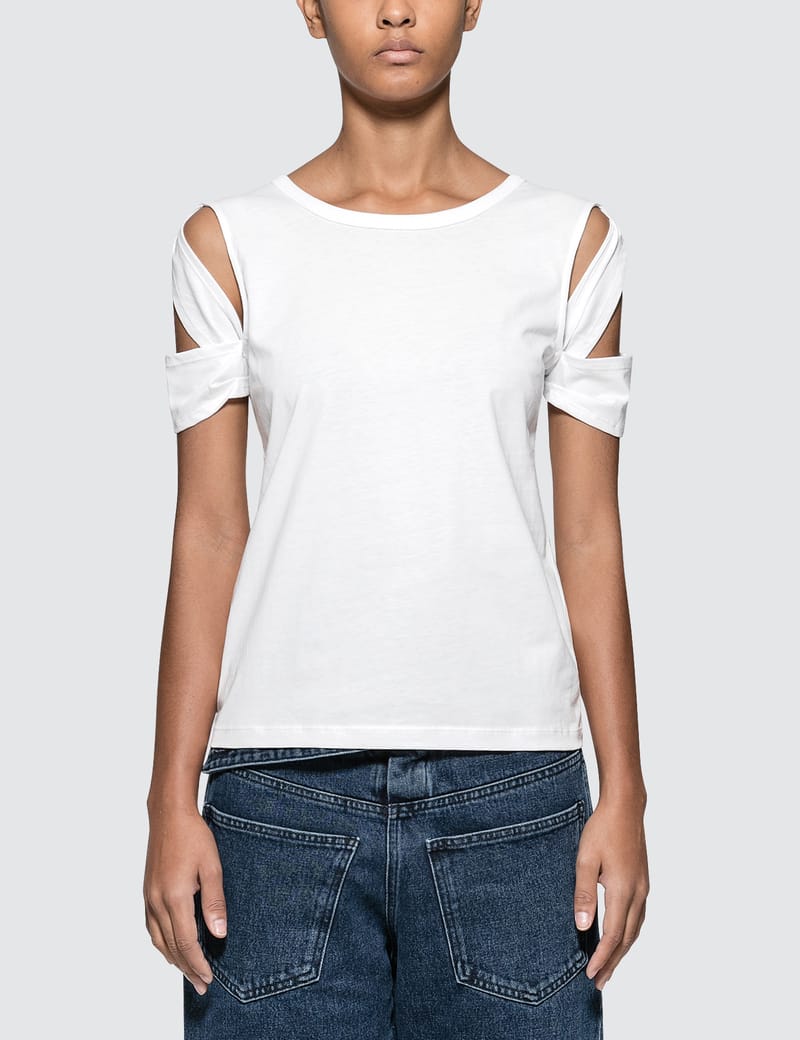 Helmut Lang - Bondage Short Sleeve T-Shirt | HBX
