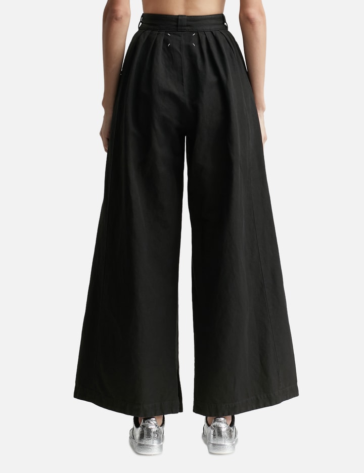 Maison Margiela Cotton Linen Canvas Trousers HBX Globally Curated