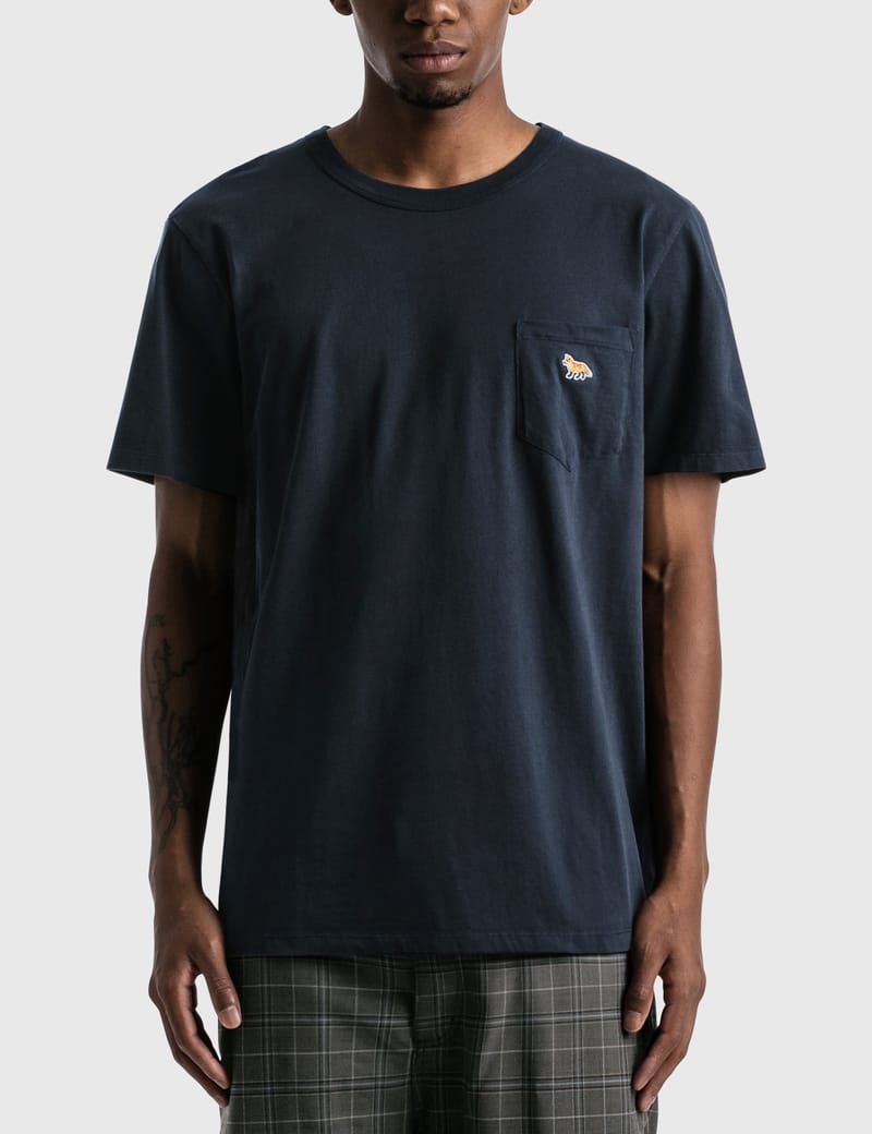 Maison Kitsuné - Profile Fox Patch Pocket T-shirt | HBX