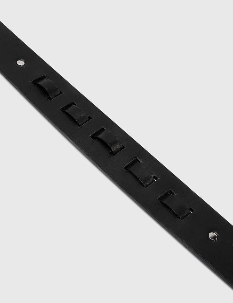 Heliot Emil - Leather Carabiner Belt | HBX - ハイプビースト