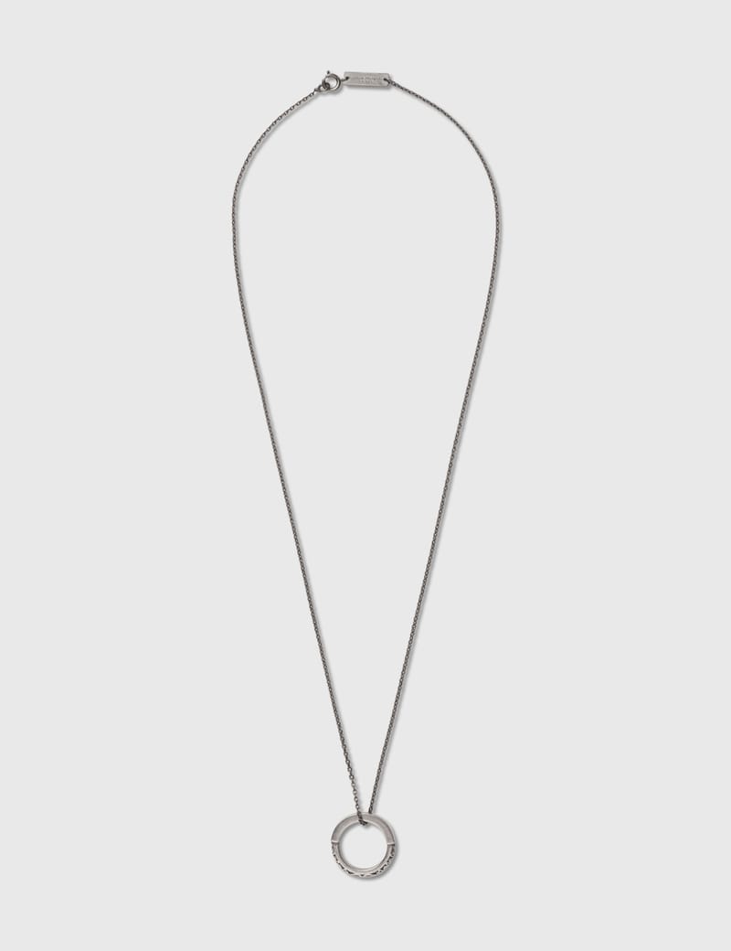 Maison Margiela - Ring Pendant Necklace | HBX - Globally