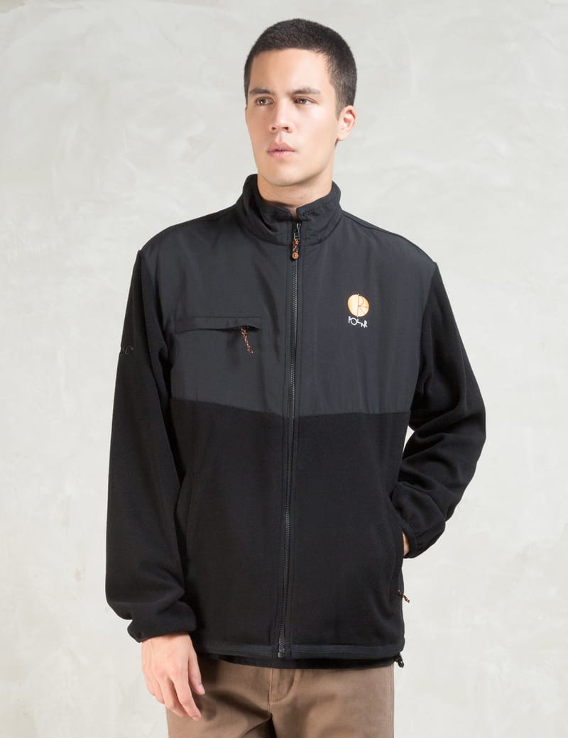 Polar Skate Co. - Black/orange Halberg Jacket | HBX - Globally