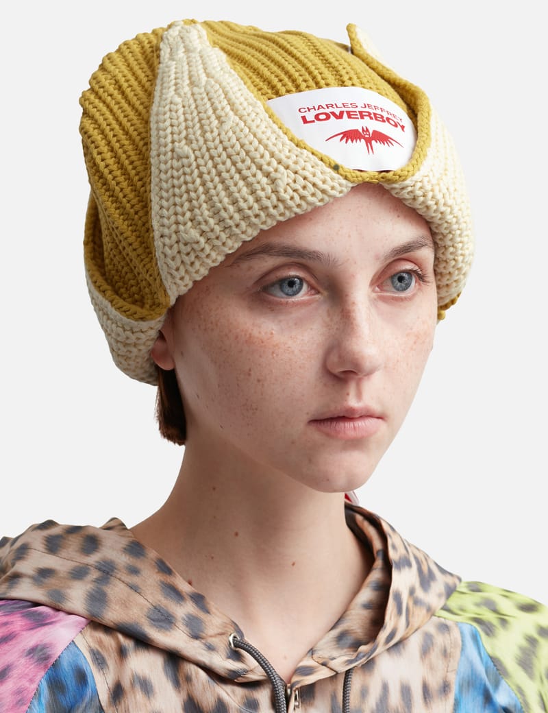 Charles Jeffrey Loverboy - CHUNKY BANANA BEANIE | HBX
