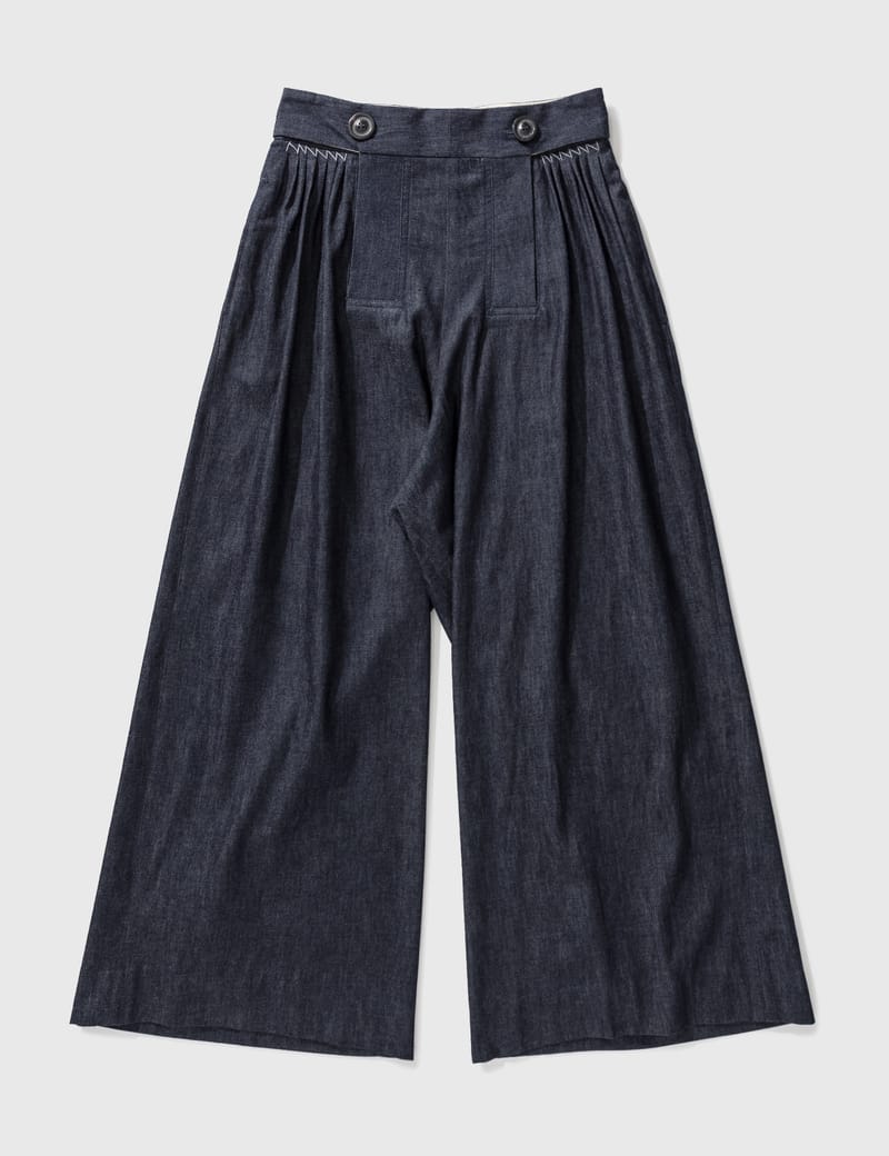 パンツ Maison Margiela wide denim pants 48 Maison Margiela - Wide Denim Pants | HBX