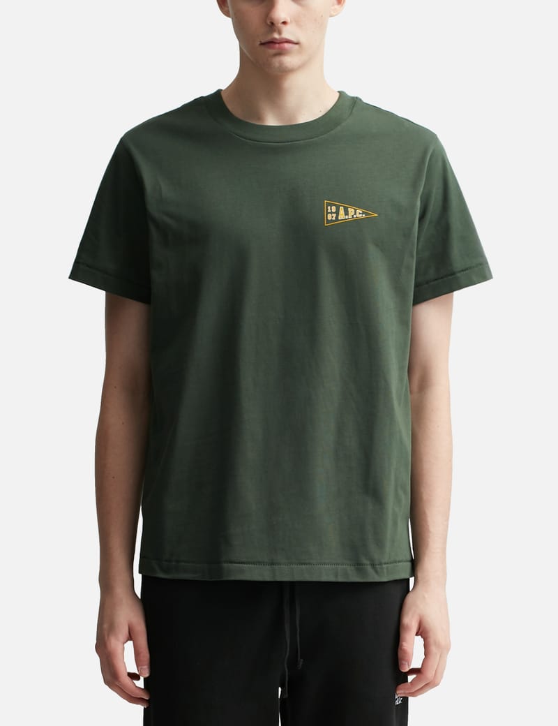 Tシャツ・カットソー A.P.C. t-shirt standard university (50706) A.P.C. - Standard University T-shirt | HBX - Globally