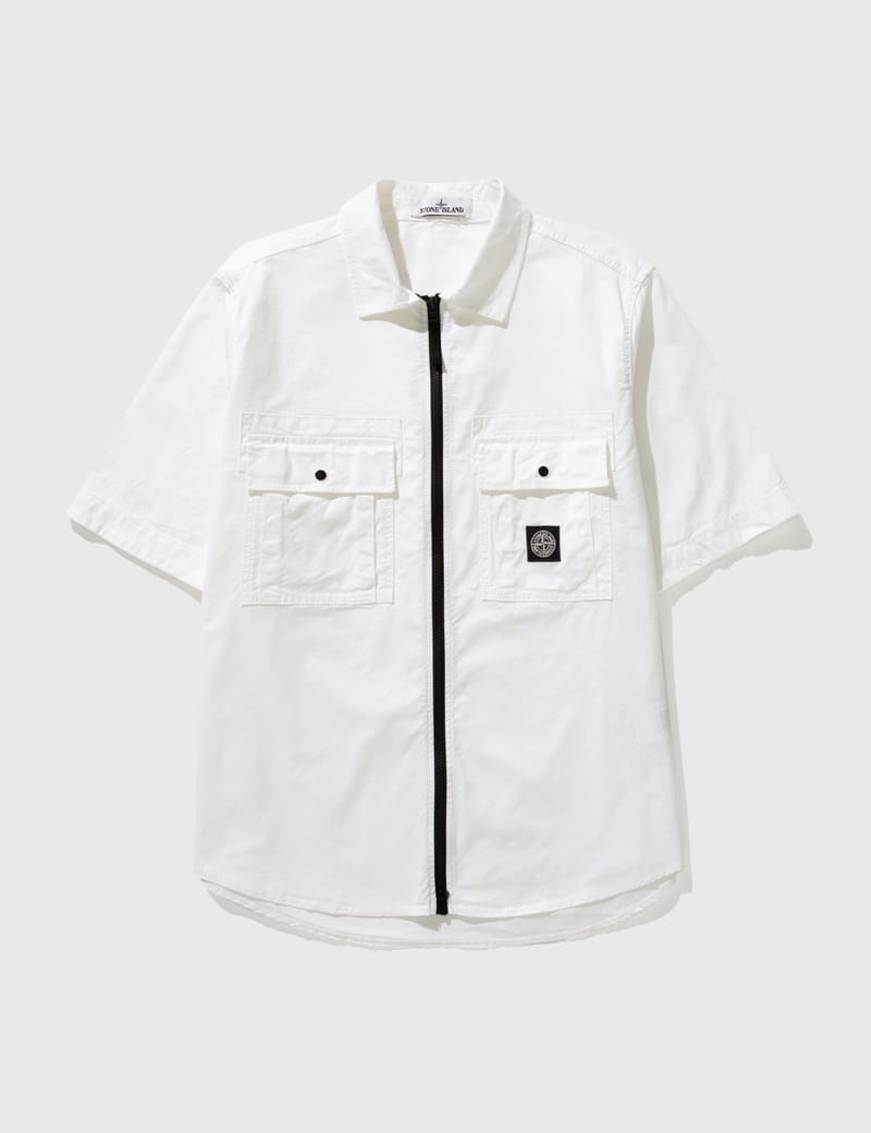 Stone Island - SUPIMA® コットンツイル ストレッチ オーバー Stone Island - SUPIMA® コットンツイル ストレッチ オーバー