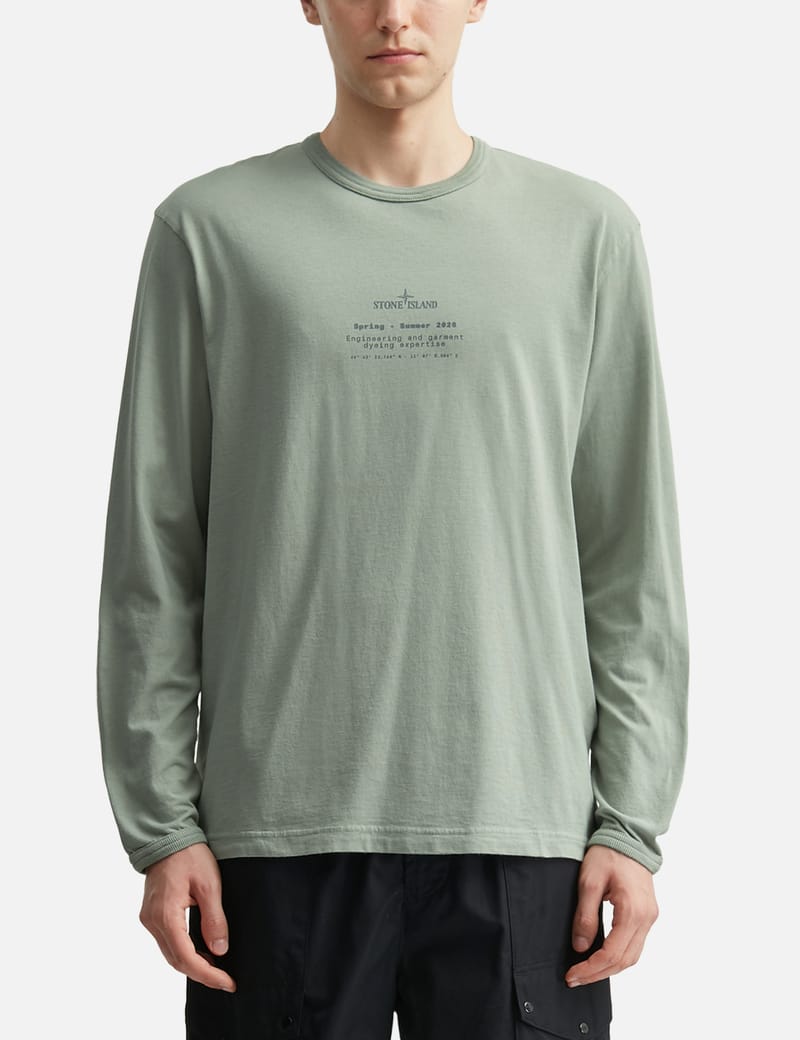 Stone Island - Heavy Weight Long Sleeve T-Shirt | HBX