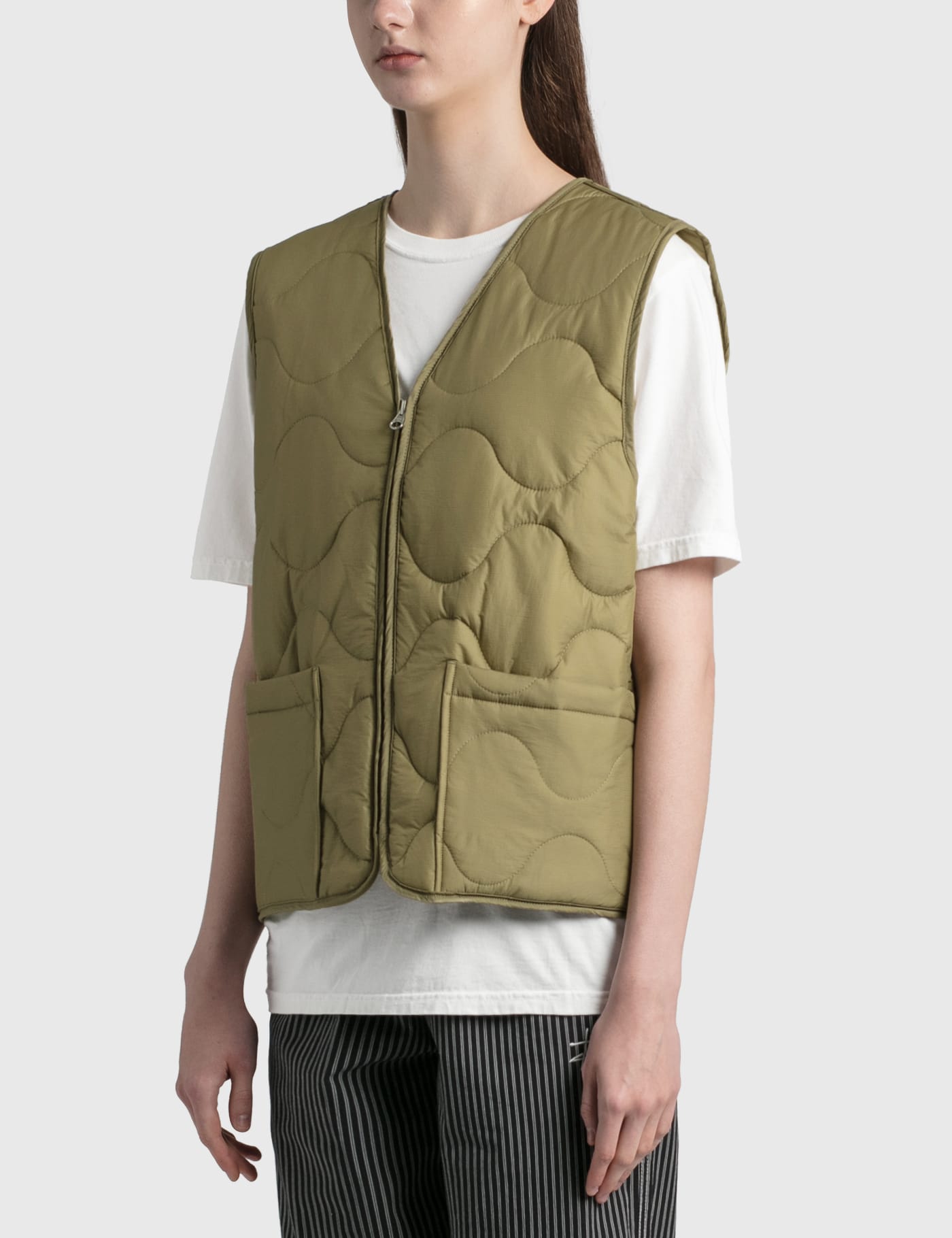 Stüssy - Quilted Liner Vest | HBX - Globally Curated Fashion and 