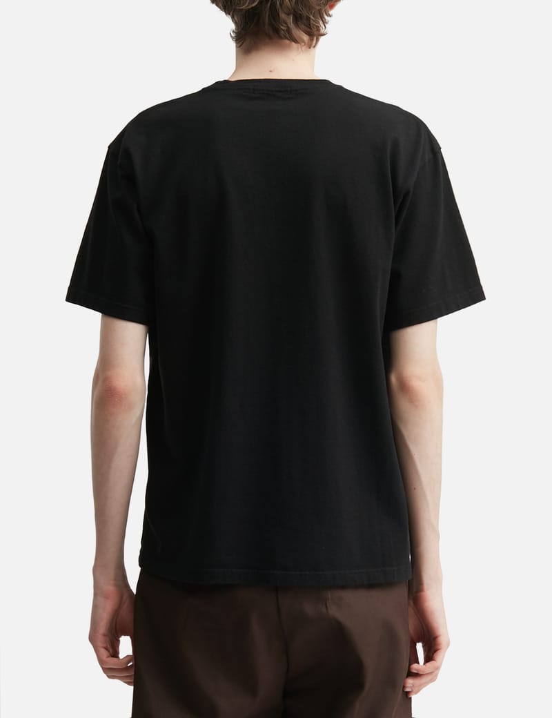 Undercover Bear Logo Cotton T-Shirt - Soft black graphic tee made