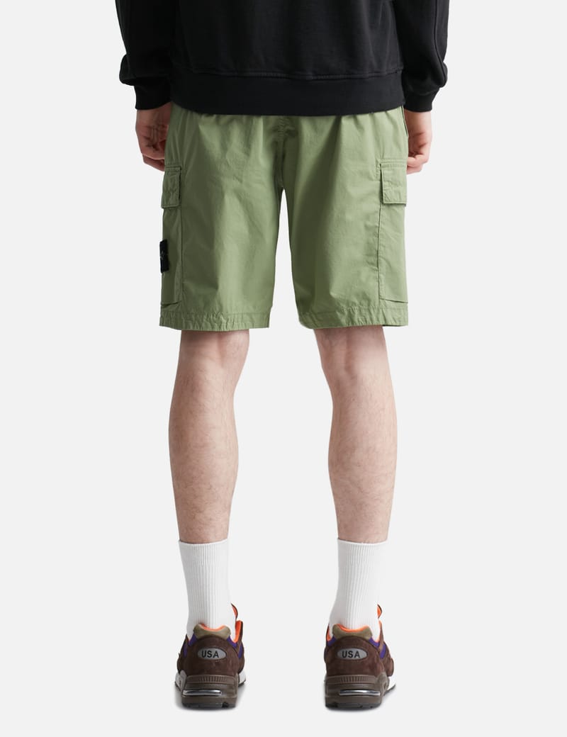 Stone Island - Cargo Bermuda Shorts | HBX - Globally Curated