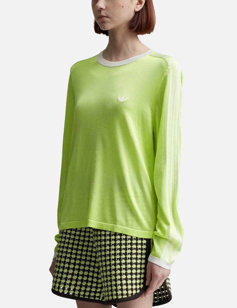 Tシャツ・カットソー adidas x Wales Bonner Knit Long-sleeve Top adidas Originals - Wales Bonner Knit Long Sleeve T-Shirt