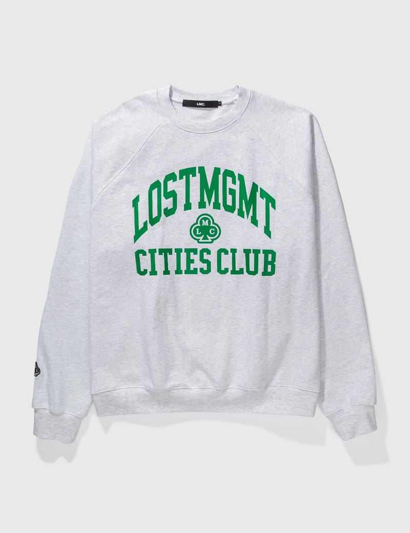 [ LMC ]★ ATHLETIC AS SWEATSHIRT LMC - Club Athletic Raglan Sweatshirt | HBX - Globally