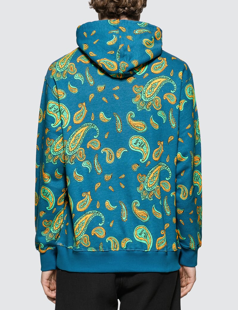 Mens paisley hoodie best sale