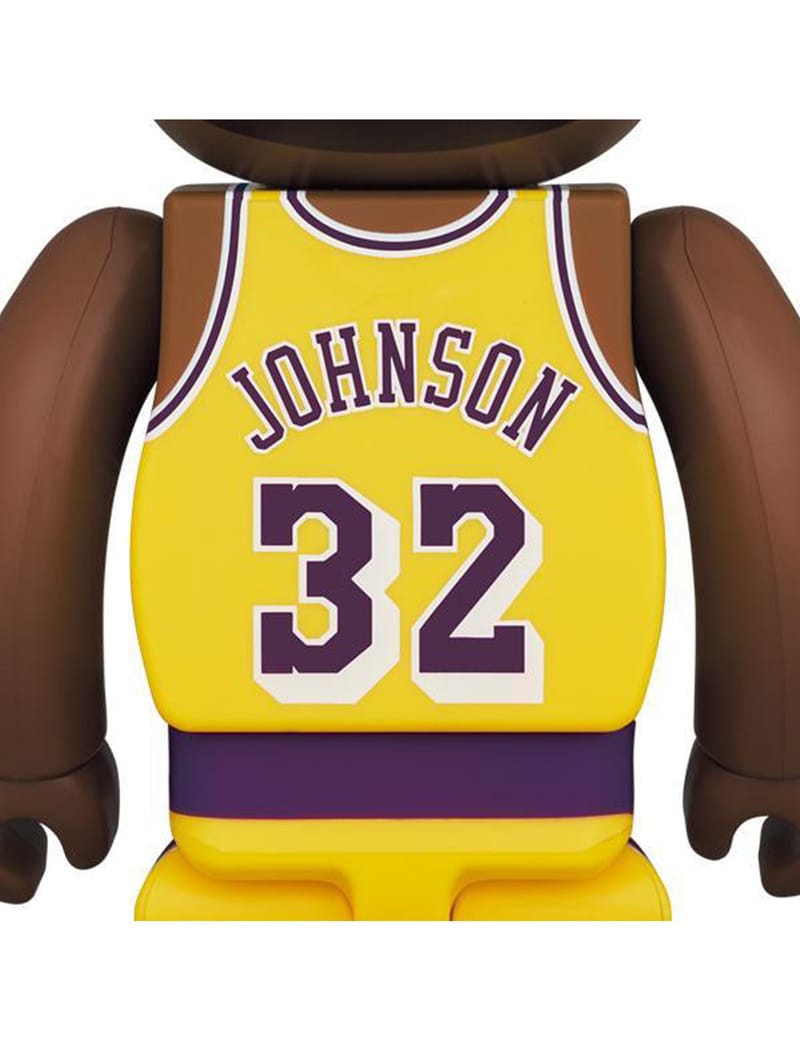 MEDICOM TOY - BE@RBRICK Magic Johnson　100％ &amp; 400％ NBA Los Angeles Lakers Magic Johnson 400% 100% Bearbrick