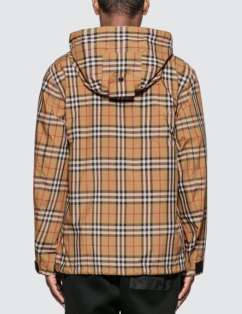 Vintage check cheap lightweight jacket