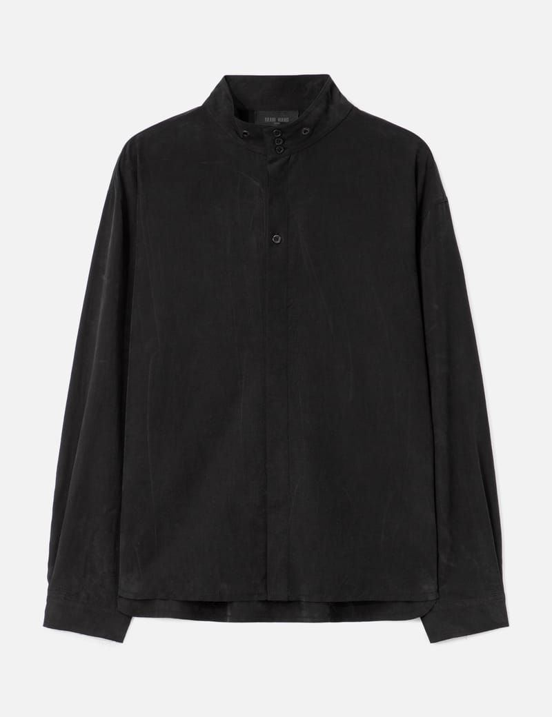 TEAM WANG design - Printed Logo Velvet Down Vest | HBX