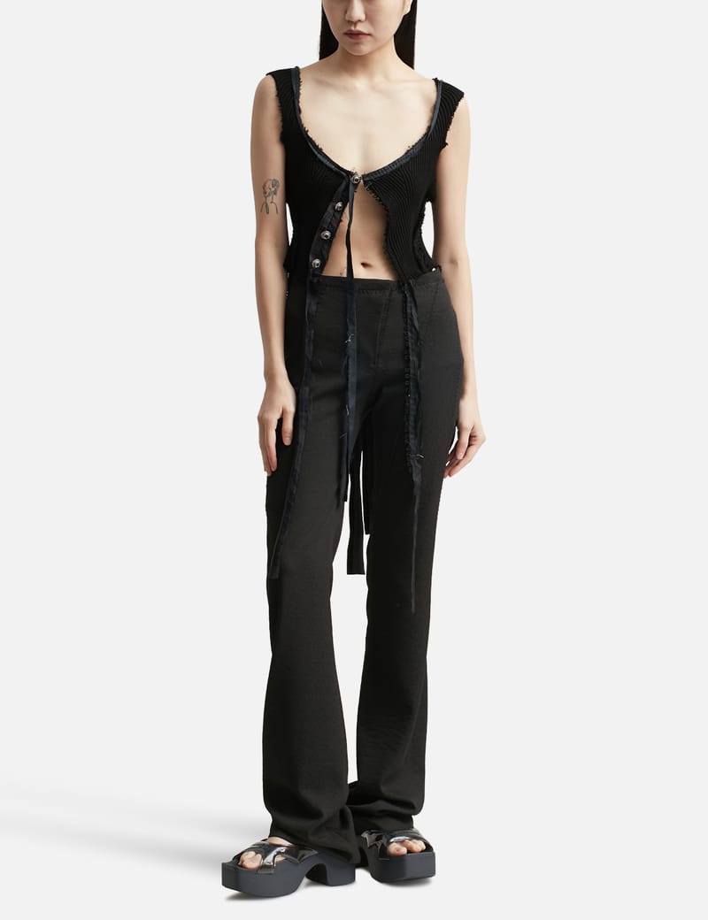 ★日本未入荷★ HYEIN SEO ヘイン・ソ Cross Stitch 韓国 非売品 Hyein Seo - CROSS STITCH PANTS | HBX - Globally Curated