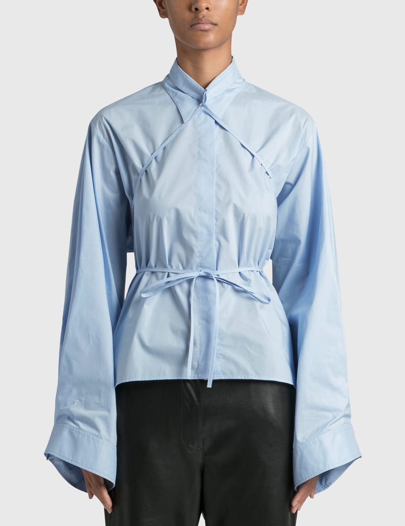 MM6 Maison Margiela - Two Ways Collar Shirt | HBX - Globally