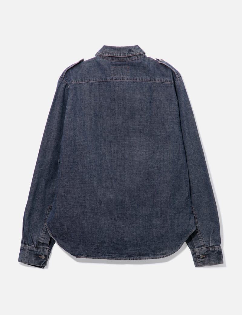 Vivienne Westwood - VIVIENNE WESTWOOD DENIM PULLOVER SHIRT | HBX