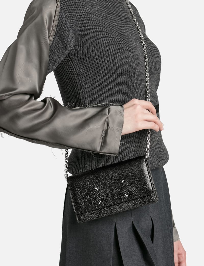 Maison Margiela - Four Stitches Chain Wallet | HBX