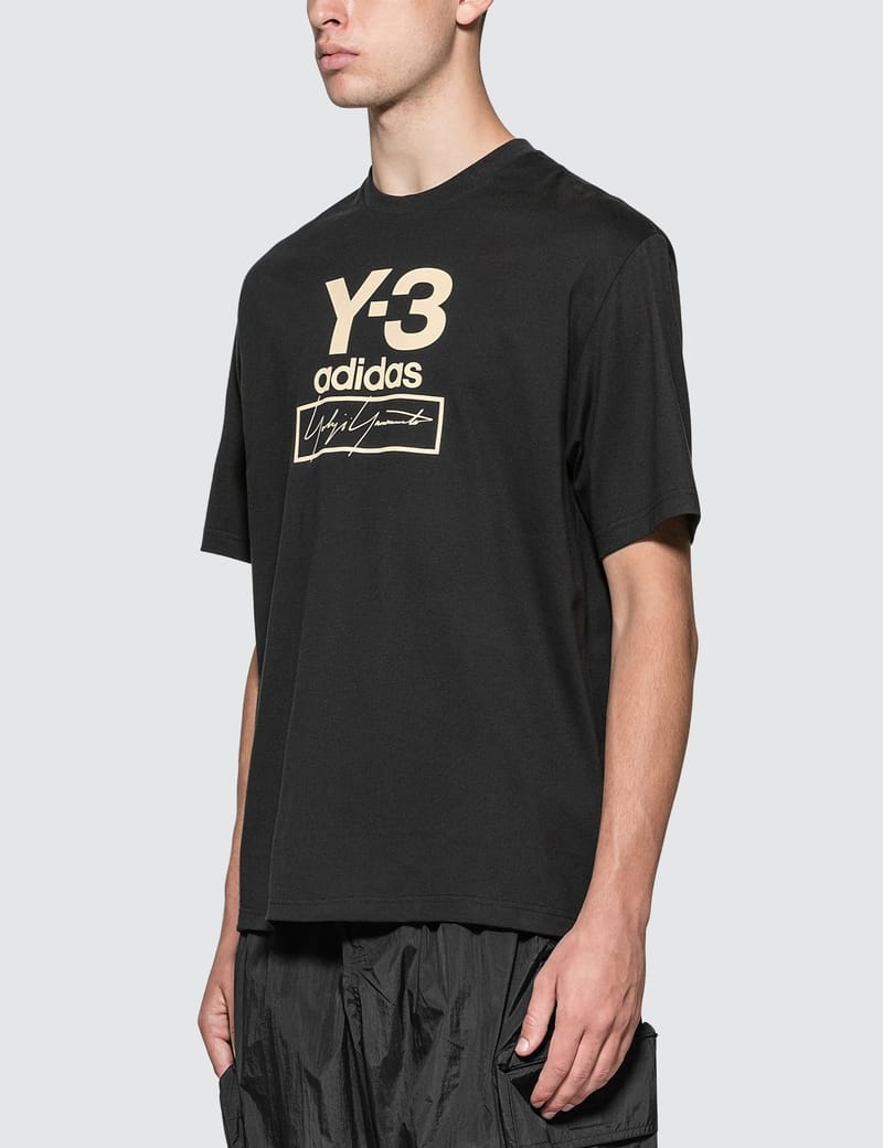 Y-3 - Stacked Logo T-Shirt | HBX - Globally Curated Fashion and