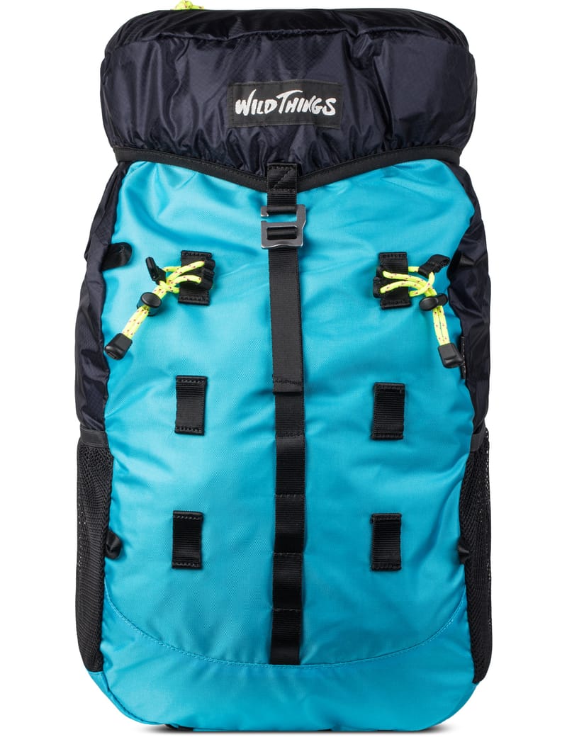 WILD THINGS - Blue Flap Backpack | HBX - Globally Curated Fashion