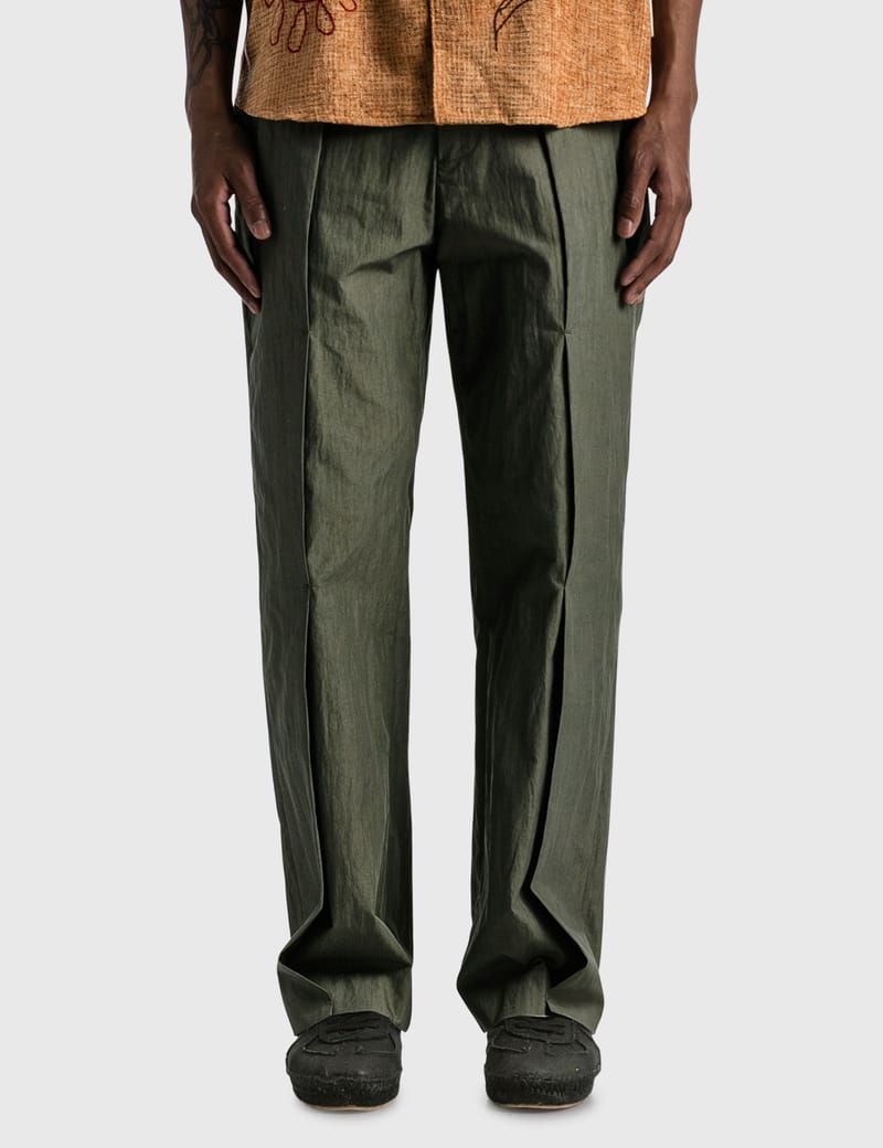 Andersson Bell - Washed Cotton Layered Trousers | HBX - Globally